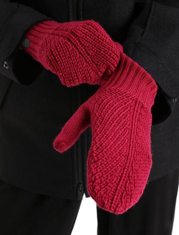 Icebreaker Unisex Merino Waypoint Mittens Naisten Käsineet Pinkki | FI 1504ZUTG